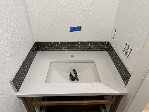 Shower Tile Installation project 8