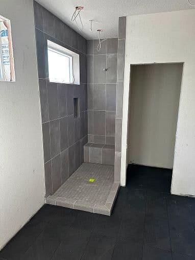 Shower Tile Installation project 45