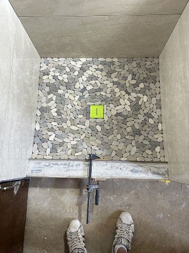 Shower Tile Installation project 29