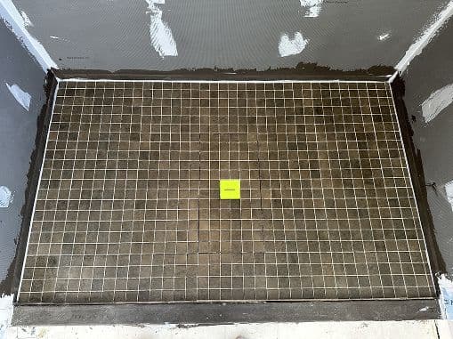 Shower Tile Installation project 42