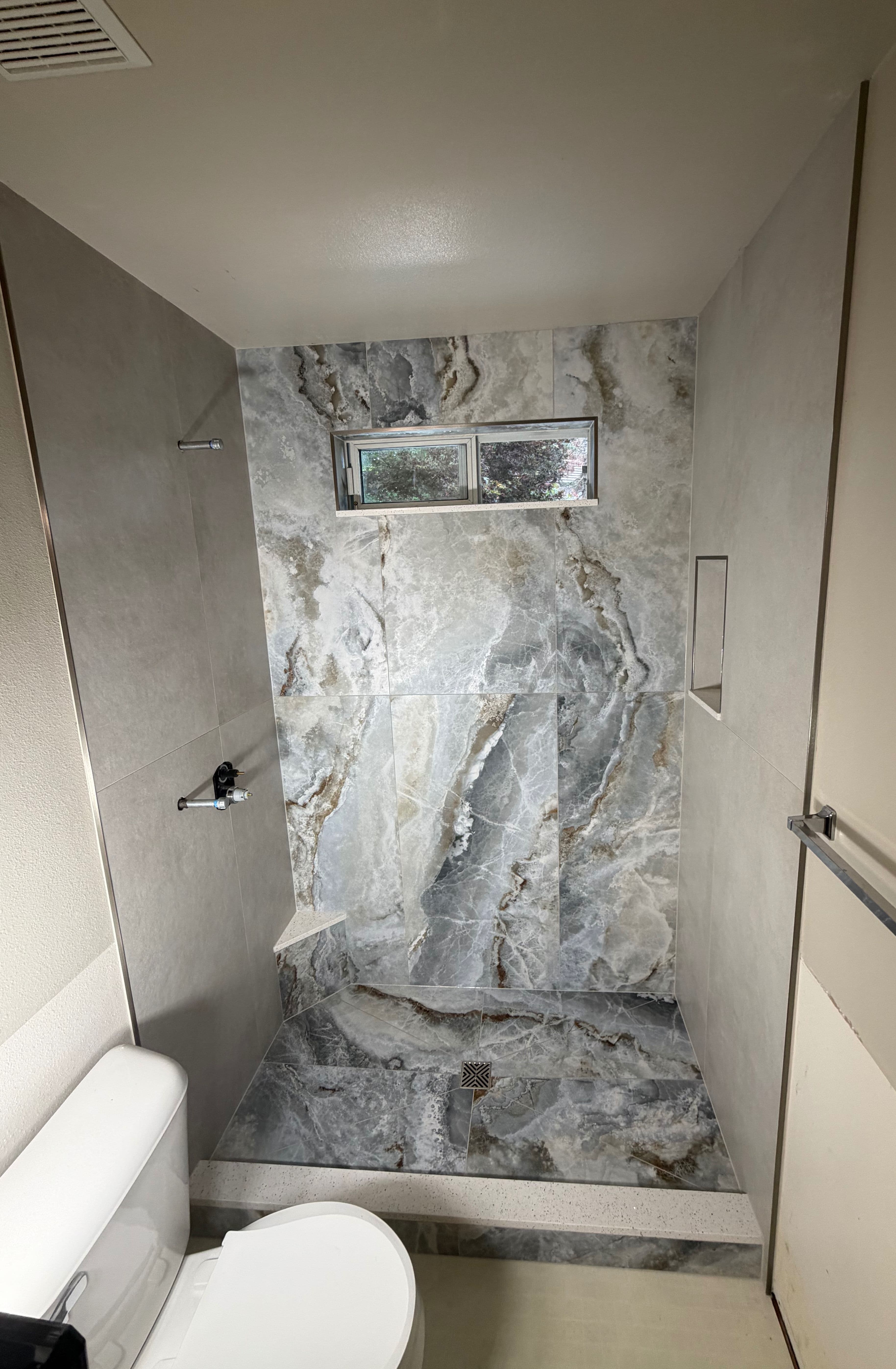 Shower Tile Installation