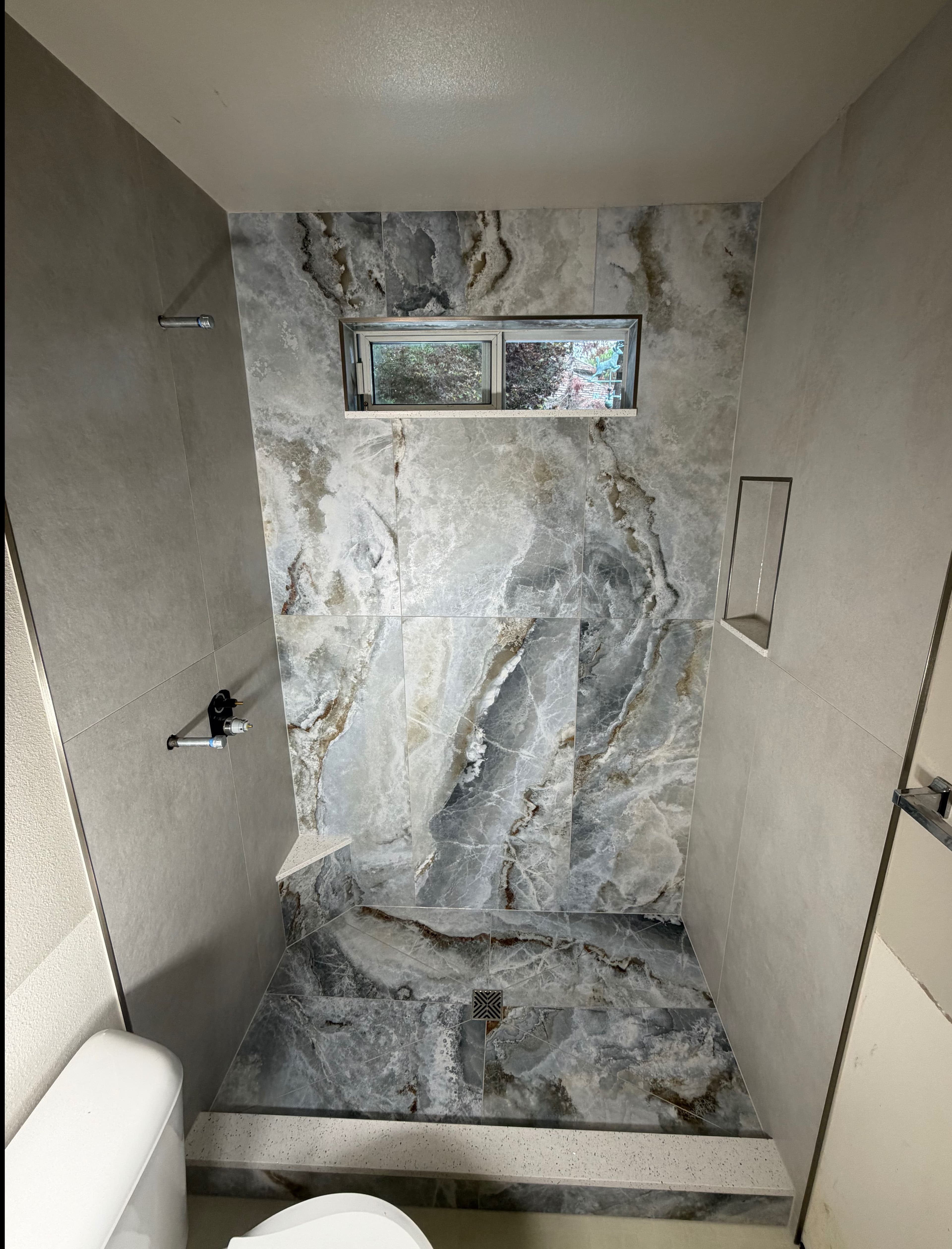 Shower Tile Installation project 2