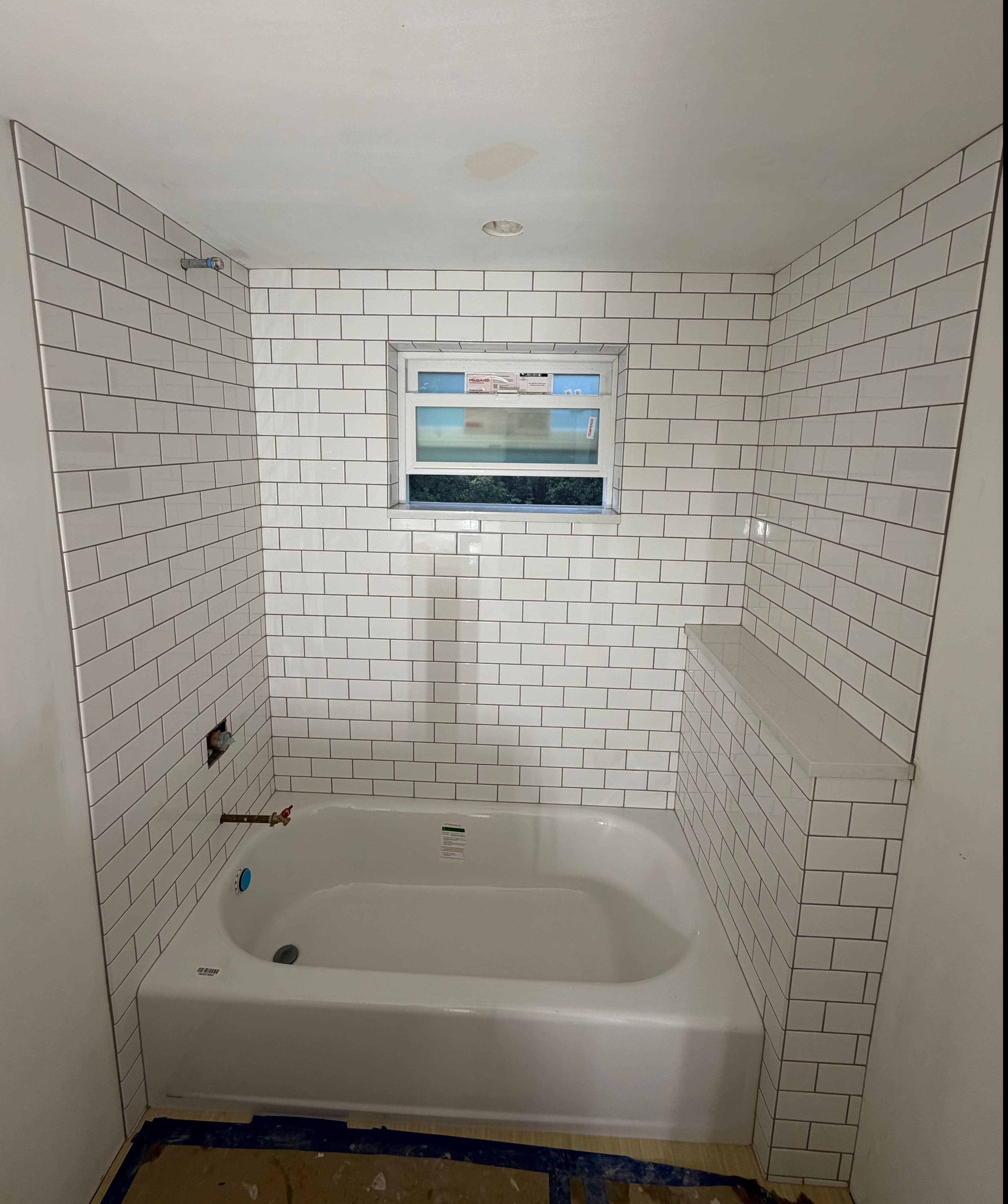 Shower Tile Installation project 2